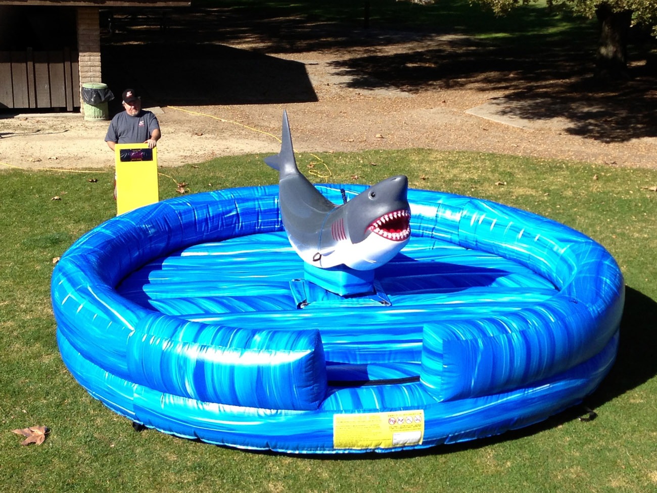Inflatable Mechanical Shark Ride