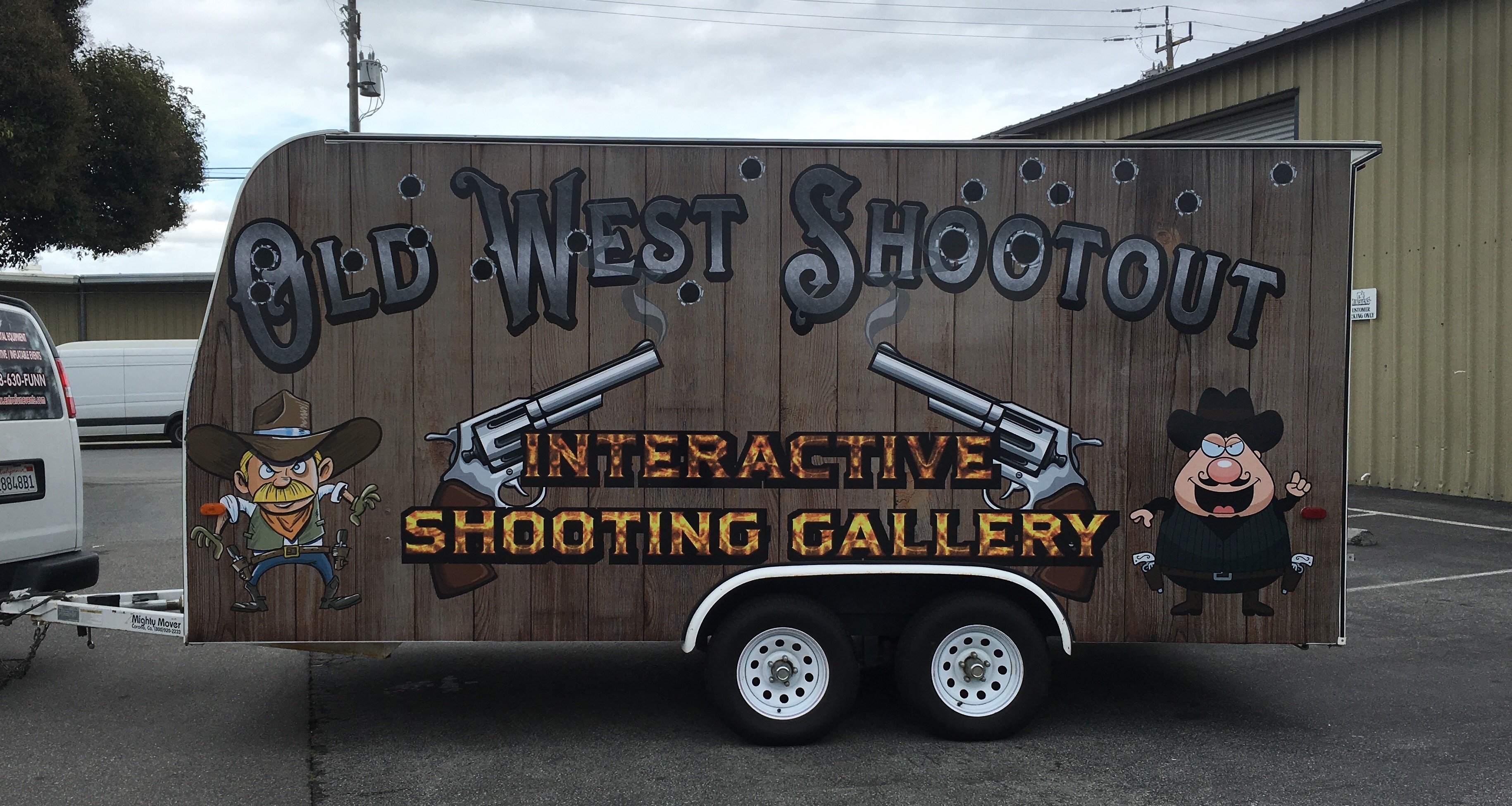 Old West Arcade Shooting Gallery