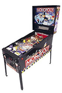 Monopoly Pinball Machine Rental