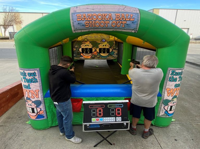 Inflatable Bazooka Ball Game