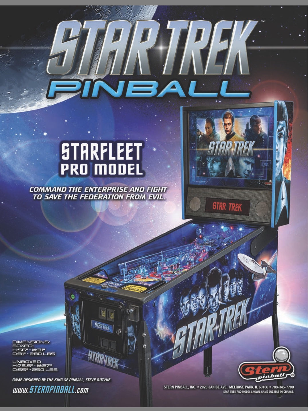 Star Trek Pinball Machine