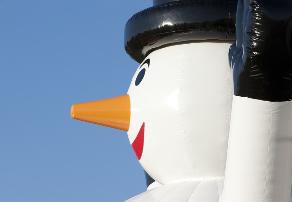 Snowman Inflatable Bounce House