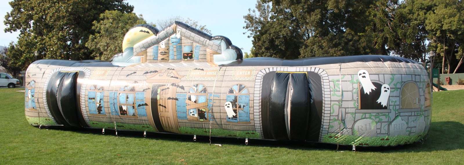 Haunted House Inflatable Rental Lets Party