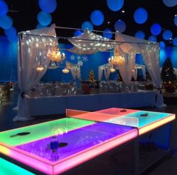 LED Lighted Ping Pong Table Rental