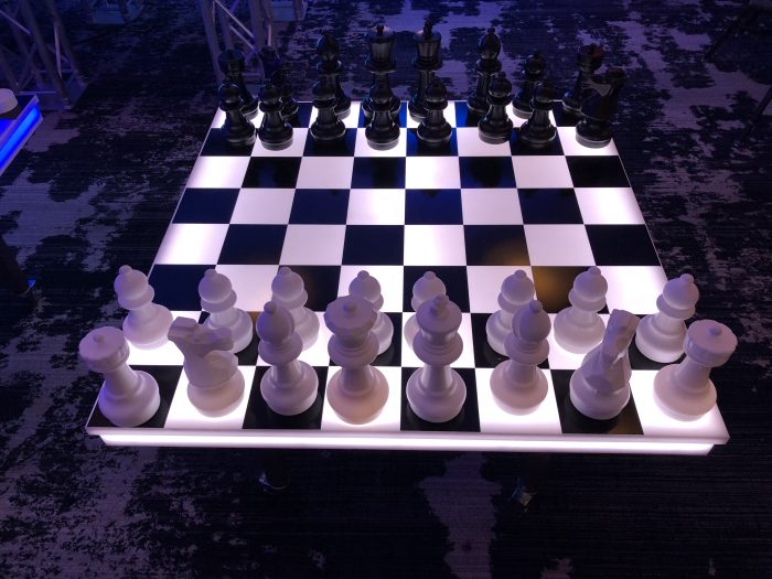 Giant LED Chess Board