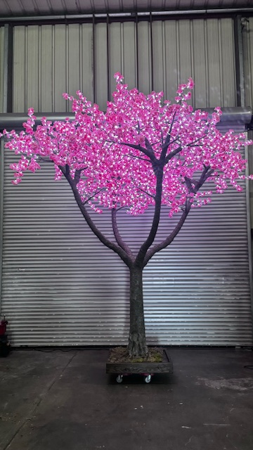 Pink Jasmine 14-Ft LED Tree