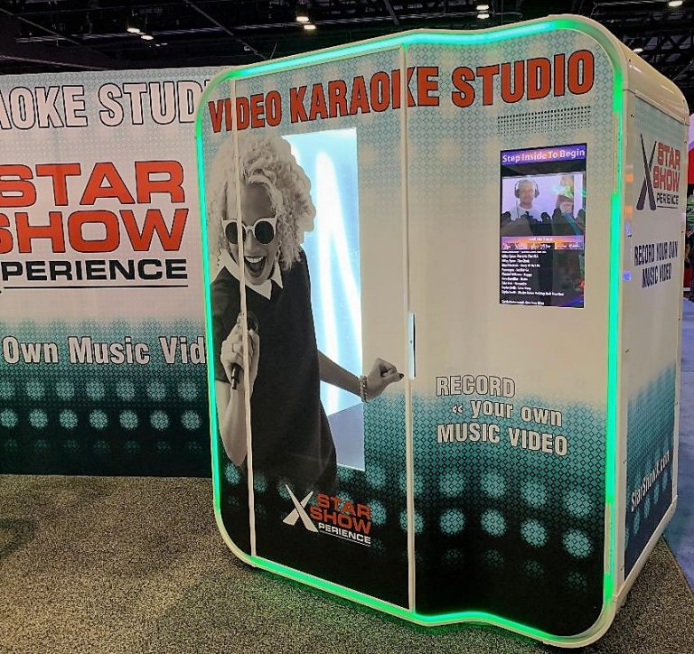Karaoke Machine Rental with Video Recording Booth