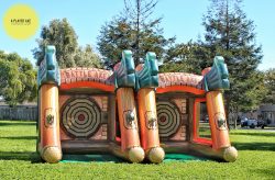 Inflatable Axe Throwing Game Rental