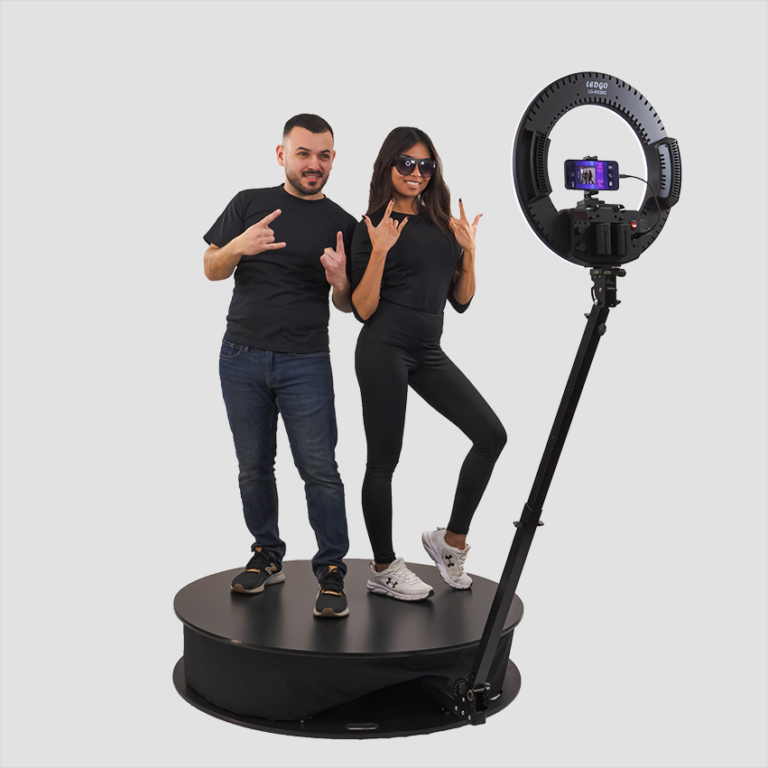 360 Rotating Photo Booth